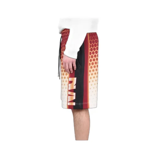 Logo Printed Drawstring Bermuda Shorts