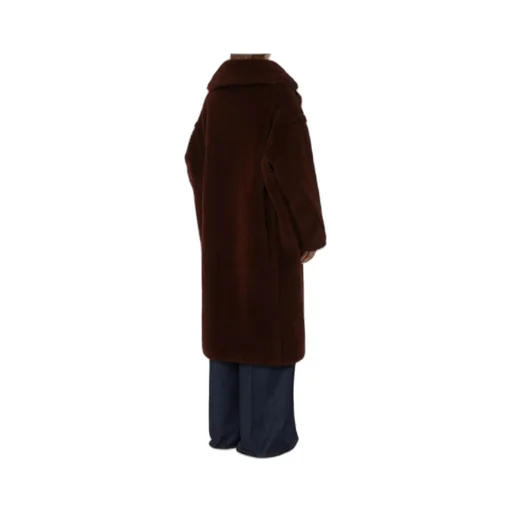 Teddy Bear Icon Coat In Alpaca And Wool
