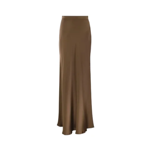 Studio Satin Midi Skirt