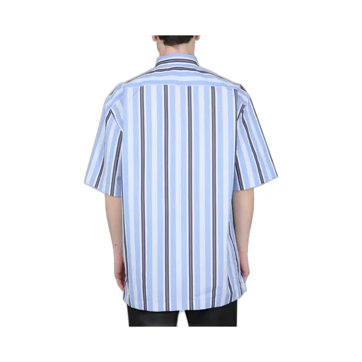 Short-Sleeved Striped Shirt