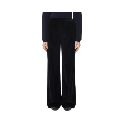 Flared Velvet Trousers