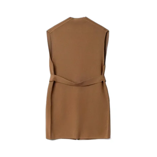 V-Neck Sleeveless Sweater
