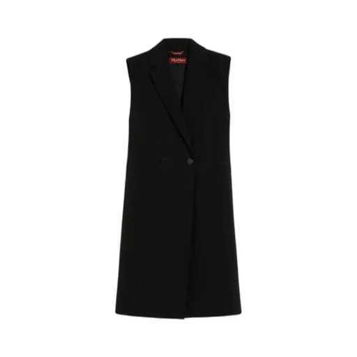 Studio Zena Double Breasted Sleeveless Gilet