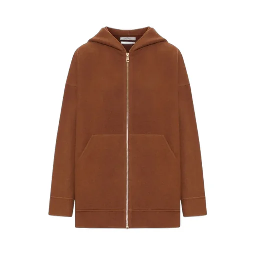 Long-Sleeved Sweatshirt Jacket