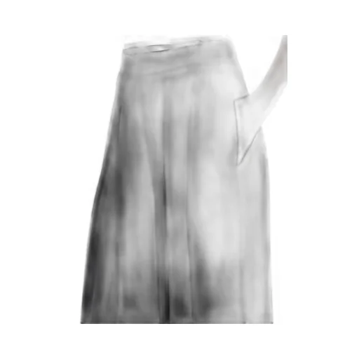 Plissé-Pleated Cady Trousers