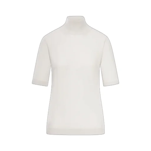 Short-Sleeved Knitted Pullover