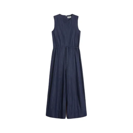 Cotton Denim Jumpsuit
