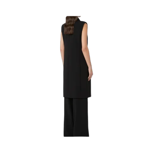 Studio Zena Double Breasted Sleeveless Gilet