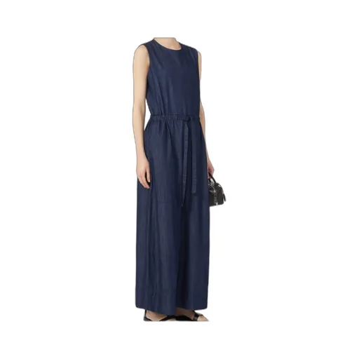 Cotton Denim Jumpsuit