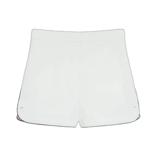 Double-Faced Cotton Canvas Shorts