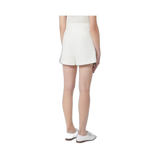 Double-Faced Cotton Canvas Shorts