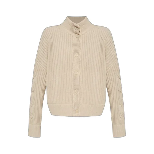 Long-Sleeved Sweater Jacket