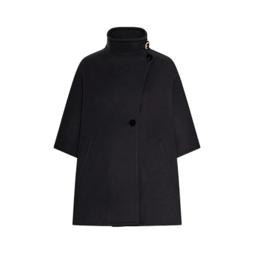High-Neck Cape