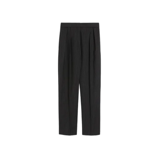 Sesamo Pinstripe Pleat Detailed Trousers