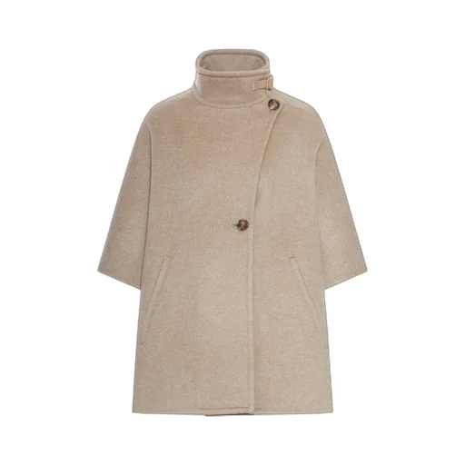 High-Neck Cape