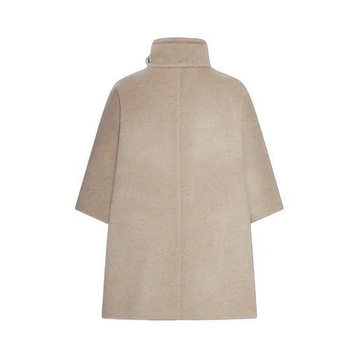 High-Neck Cape
