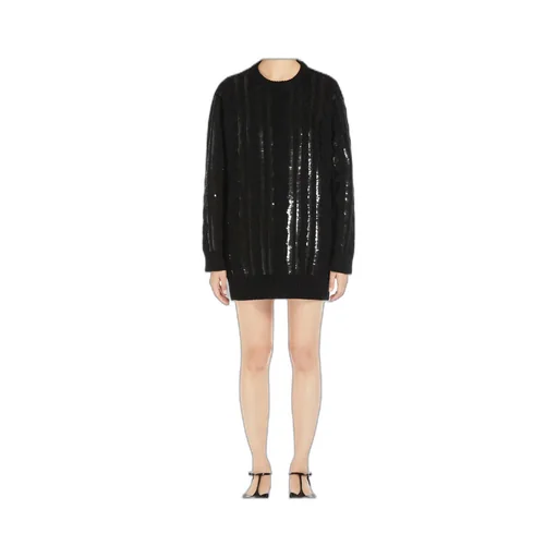 Sequinned Knit Sweater