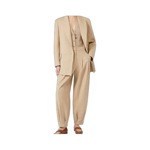 Cotton Canvas Trousers