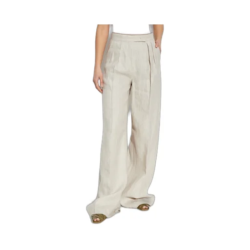 Rauche Wide-Leg Trousers