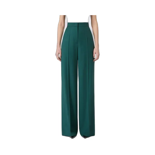 Fernet High-Waist Wide-Leg Trousers