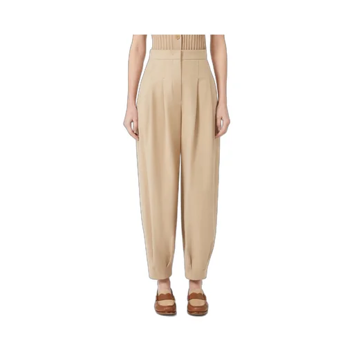 Cotton Canvas Trousers