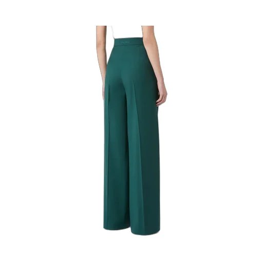 Fernet High-Waist Wide-Leg Trousers