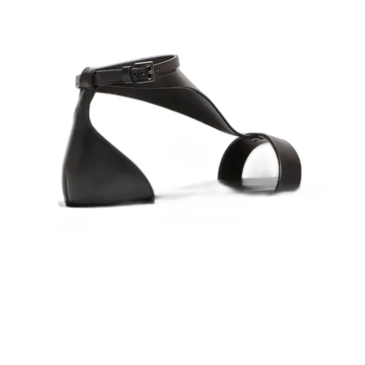 Buckle Detailed Open Toe Sandals