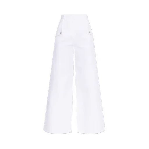Wide-Leg Casual Pants