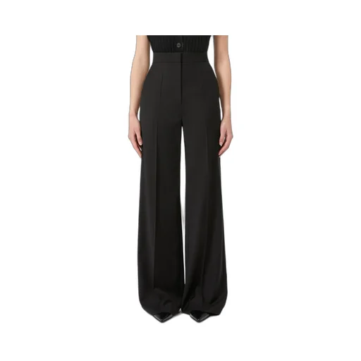 High-Waist Wide-Leg Trousers
