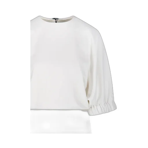 Pianoforte Rum Crewneck Bow Detailed Dress