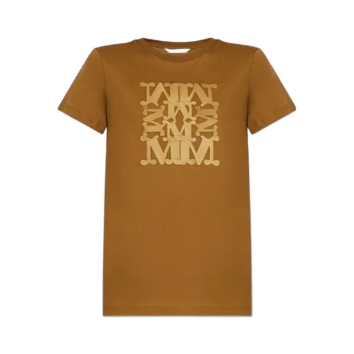 Logo Embroidered Crewneck T-Shirt