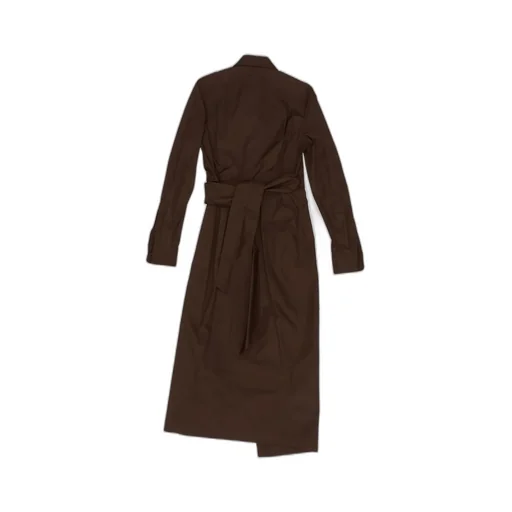 Agrume Wrap Long-Sleeved Dress