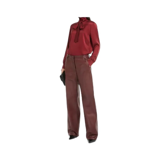 Belt-Loop Casual Pants