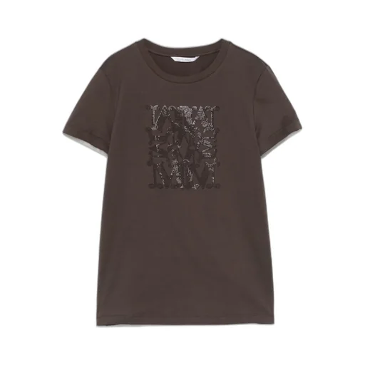 Logo Embroidered Crewneck T-Shirt
