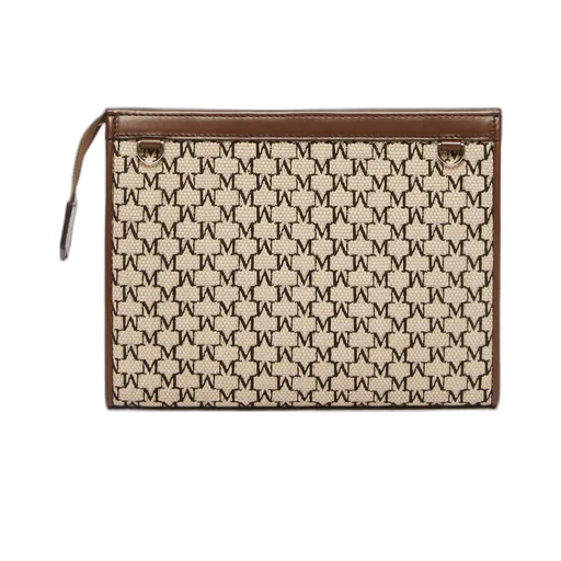 Mmtrousses Logo Plaque Zip-Up Wallet