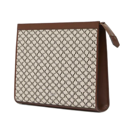 Cotton Jacquard Medium Pouch