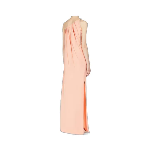 Pontida Pleated One-Shoulder Dress