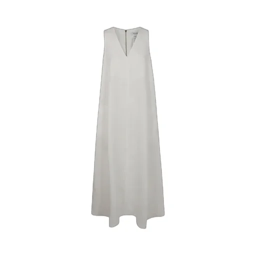 V-Neck Sleeveless Dress