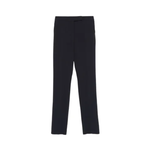 Pianoforte Pleat Detailed Straight Leg Pants