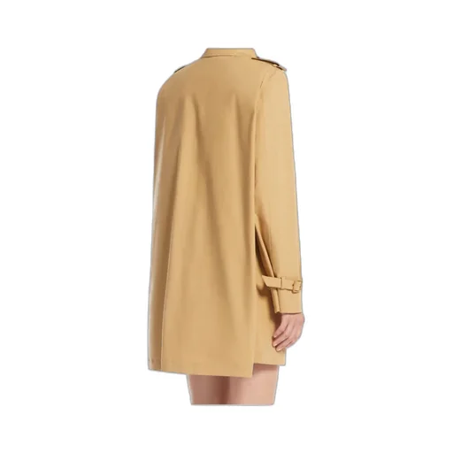 Landa Double-Breasted Belted Coat