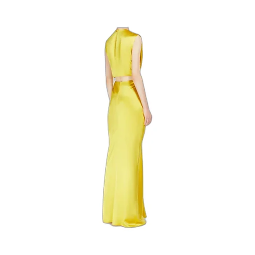 Hourglass Gathered Sleeveless Dress