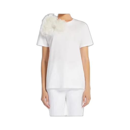 Studio Sughero Floral Embellished Crewneck T-Shirt