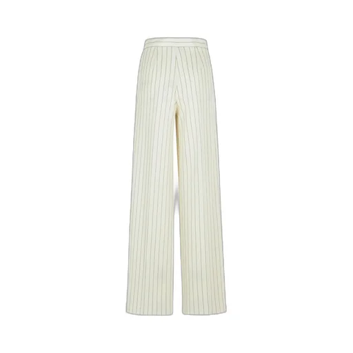 Striped Wide Leg Trousers