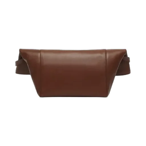 Small Natural Leather Clutch Bag