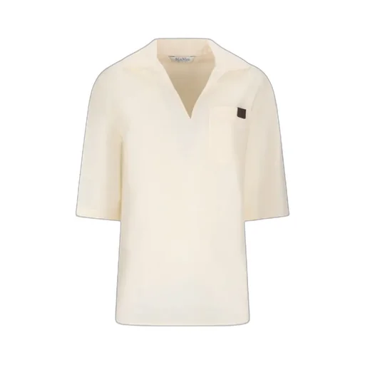 Osiride V-Neck Short-Sleeved Top
