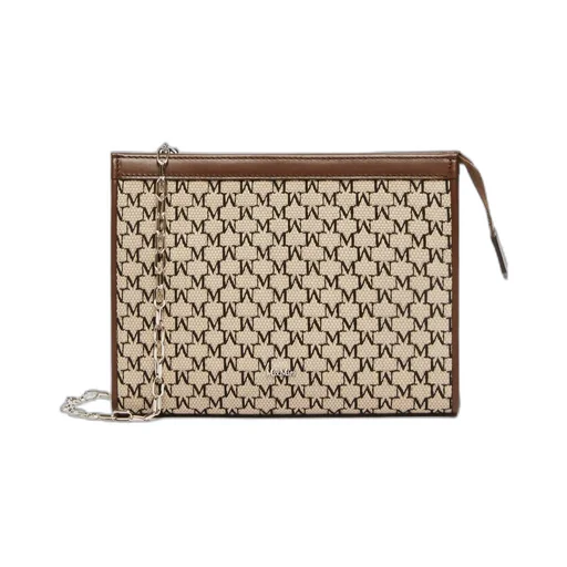 Mmtrousses Logo Plaque Zip-Up Wallet