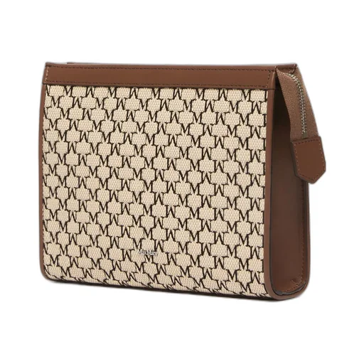 Mmtrousses Logo Plaque Zip-Up Wallet