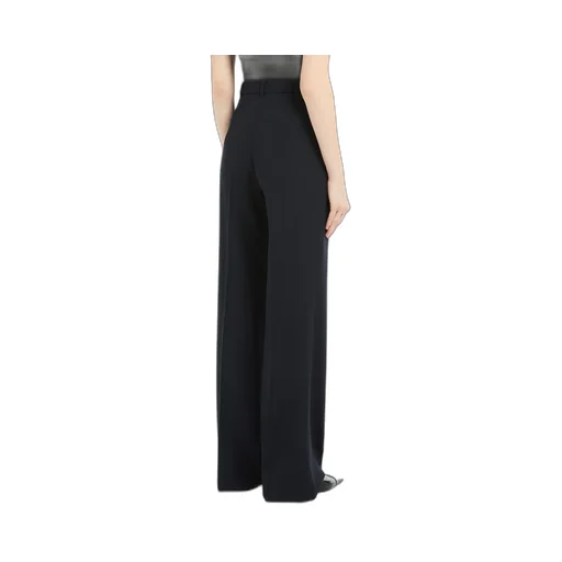 Pleat Detailed Straight Leg Trousers