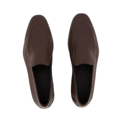 Round Head Loafer Shoes
