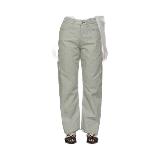 High-Rise Wide-Leg Trousers